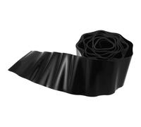 DECHOUS Bordure de Jardin Décorative Légère en Plastique Noir Ondulée et Multifonction pour Délimitation DIY de Pelouse et Parterre