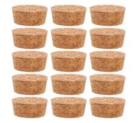 DECHOUS Bouchons de rechange 20pcs en bois coniques pour bouteilles de bière et alcool avec matériau étanche pour projets de bricolage