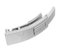 DECHOUS Boucle de Remplacement à Levier pour Ceinture D’haltérophilie en Alliage de Zinc, Fermoir Réglable Argenté Compact, Accessoires pour Squats et Soulevés de Terre, Équipement