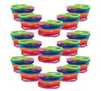 DECHOUS Boucles Élastiques pour Métier à Tisser Kit de Recharge 288 Pièces Multicolores Cordon Extensible pour Maniques Tissées Accessoires DIY pour Loisirs Créatifs et Décoration