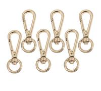 DECHOUS Boucles Métalliques Ne S'ouvre Pas par Accident 6pcs en Alliage de Zinc Fermoir Paquet Sécurisé pour Paquet à Main pour et Accessoires