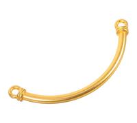 DECHOUS Bracelet Demi-cercle en Alliage Doré, Accessoires pour Fabrication de Bracelets Diy, Style Demi-jonc, Unisexe, Couleur Dorée, pour Création de Bijoux Artisanaux, Kit de Loisirs