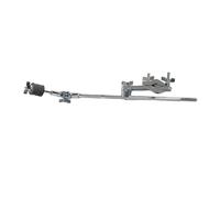 DECHOUS Bras de Perche de Cymbale Métallique Réglable en Acier Inoxydable, Pince D’extension Courte pour Pied de Cymbale, Accessoire pour Batterie, Support Stable et Ajustable