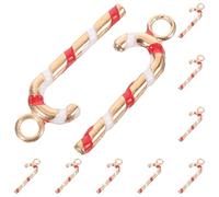 DECHOUS Breloques Pendentifs de Noël en Alliage Kc Mini Pendentifs Décoratifs DIY pour Bijoux Lot de 10 Pièces Légers et Résistants pour Colliers et Bracelets de Fête