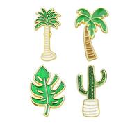 DECHOUS Broche Cactus en Alliage de Zinc pour Femmes, Épingle à Poitrine Décorative, Accessoire Solide pour Robe ou Châle Lors de Fêtes et Noël