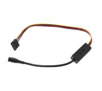 DECHOUS Câble D'alimentation Noir Dc vers Interface Disque Dur avec Compatibilité et Matériau en Plastique et Alliage, Plug And Play pour Accessoires Informatiques