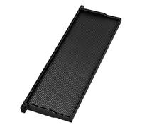 DECHOUS Cadre Ruche Plastique Intégré Noir Moyen Support pour Cadre Apiculteur Cire Acceptée par Abeilles Gestion Ruche et Production