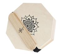 DECHOUS Cajon de Voyage Octogonal Portable Système Audio Trois-en-un, Percussion Main Mandala pour Adultes, Mini-cajon Léger et Compact, Instrument Musical pour Studio et Fête