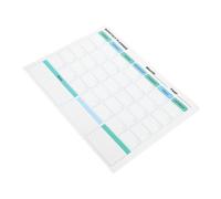 DECHOUS Calendrier Effaçable à Sec 2026 Tableau de Planification Hebdomadaire Autocollant en Pvc, Réutilisable, à Coller et Retirer sans Résidu, Maison, Enseignants et Familles