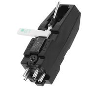 DECHOUS Cartouche pour Tourne-disque Vinyle Stylet Double Face en Plastique et Métal, Faible Distorsion et Séparation des Canaux, Accessoire pour Platine Vinyle