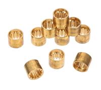 DECHOUS Cerceaux de Snooker en Cuivre 20 Pièces pour Queues de Billard Filetage 10 MM Accessoires Résistants pour Utilisation en Club de Billard