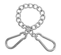 DECHOUS Chaîne en Acier Inoxydable avec mousquetons chaîne Suspendue Lourde pour hamac balançoire extérieure et Fixation sécurisée pour Fauteuil Jardin Suspendu et Crochet balançoire