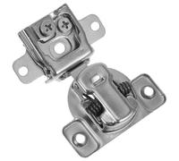 DECHOUS Charnière Cachée Pliable pour Porte D'armoire Électrique Argentée en Acier et Alliage de Zinc Ouverture Intérieure et Réglage Facile Cuisine et Dressing