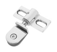 DECHOUS Charnière Pivotante Kit 1 Set en Acier Inoxydable Étanchéité Renforcée Argenté Design Simple et Moderne pour Porte Verre pour Salle de Bain