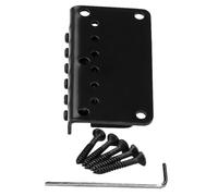 DECHOUS Chevalet Résistant à L'usure la Casse 78mm de Guitare Électrique en Métal Noir 1 Set pour Guitare Électronique 6