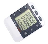 DECHOUS Chronomètre Numérique à Affichage 3 Lignes Minuteur de Sport Cuisine Compte à Rebours Jusqu’À 99 Heures sans Pile Léger et Portable Minuterie pour Entraînement et Préparation