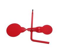 DECHOUS Cible en Fer avec Vis Autotaraudeuse À Arbre Unique pour Un Tir Compétitif Et Une Précision Cible D'entraînement À Arbre Rotatif À 360 Degrés