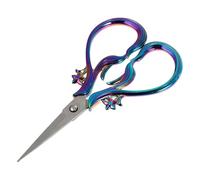 DECHOUS Ciseaux à Broder Rétro Style Européen 1 Pièce, Petits Ciseaux en Acier Inoxydable Colorés, Outil de Couture Précis pour Loisirs Créatifs et Coupe-Fil, Adaptés pour Broderie et