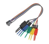 DECHOUS Clips Analyseur Logique Haute Sensibilité en Plastique Résistant la Chaleur pour Tests Pcb et Appareils Électroniques en Environnement de Laboratoire