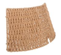 DECHOUS Collier de Sapin de Noël en Corde de Papier Tressée Jupe Amovible de 61 CM Décoration Rustique Style Ferme pour Cache-Pied Anneau de Sapin pour Ambiance Festive Intérieure