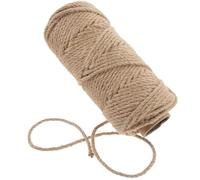 DECHOUS Corde en Sisal Naturelle 4 Mm 50 Mètres Multifonctionnelle pour Griffoir Chat, Corde Décorative DIY, Résistante et Flexible, Accessoire pour Jouets et Structures Couleur Aléatoire