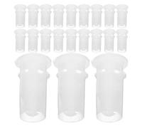 DECHOUS Couineurs pour Jouets 100 Pièces Lot, Kit de Réparation Plastique Insert Sonore, pour Jouets de Chiens et Bébés, pour Activités Créatives et Réparation Maison