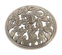 DECHOUS Couvercle De Brûleur D'encens en Cuivre À Motif Vintage Accessoire De pour Encensoir Charmant Couvercle De Bol Décoration De Bol Bouclier D'encens
