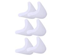 DECHOUS Couvre-orteils en Silicone Sebs Lavable et Doux, Protection Pied Frottements, 3 Paires de Coussinets pour Pointes de Ballet, Adapté aux Femmes