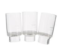 DECHOUS Creuset en Verre Filtrant 30ml pour Laboratoire Chimie, Séparation Solide-liquide Précise, Lot de 3 Pièces pour Expériences et Analyses Scientifiques