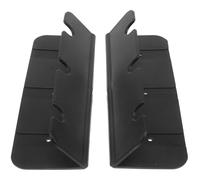 DECHOUS Crochets de Siège pour Bateau Gonflable 2 Pièces Supports de Fixation en PVC Noir Accessoires Solide pour Sièges de Canot Pneumatique Clips Pratiques pour Équipements de