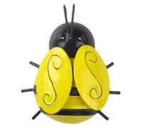 DECHOUS Décoration Murale Ornement Mural Extérieur à Suspendre Abeille en Métal Fer 3d Joli et Vivant pour Jardin et Party pour Terrasse ou Pelouse