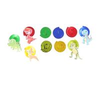 DECHOUS Décorations d'anniversaire Dinosaures Tourbillon Suspendu en PVC, Kit 15 Pièces, Couleurs Vives, Léger et Résistant, pour Fêtes D'garçon et Filles Thème Dinosaures, Décoration