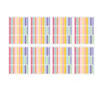 DECHOUS Décorations pour Chambre à Coucher 8 Feuilles de Stickers Muraux Amovibles en Pvc pour Chambre de Garçons Et de Filles