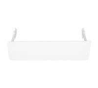 DECHOUS Déflecteur de Climatisation pour Éviter Direct D'air Froid Réglable en Pp Blanc, Pare-brise Anti-condensation Adapté Toute L'année Température Homogène