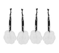 DECHOUS Diffuseur désodorisant 4pcs en plâtre pour Voiture et Espace de Rangement, aromathérapie intérieure avec Forme Fleur