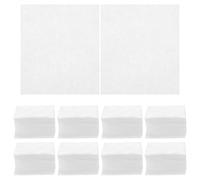 DECHOUS Disques de Coton Jetables 1200 Pcs, Lingettes Nettoyantes Visage, Coton Non Pelucheux 6,9 X 5,9 Cm, Blanc, pour Démaquillage Visage et Yeux, Lotion Tonique, Soins Quotidiens