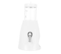 DECHOUS Distributeur Eau pour Petits Animaux Bouteille Eau Hamster Debout avec Support Abreuvoir Pratique pour Chinchilla et Cage Accessoire Fuite pour Rongeurs