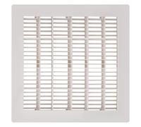 DECHOUS Drain de Sol Carré pour Piscine Extérieur Blanc Outil de Vidange avec Arrêt Automatique Compatible Spa et Bassin de Jardin