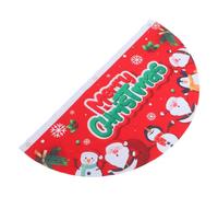 DECHOUS Drapeau de Noël Fané Père Noël Bonhomme Neige, Polyester | Décoration Intérieure et Porches, Couleurs Intenses Résistantes la Décoloration, Effet Visuel Harmonieux
