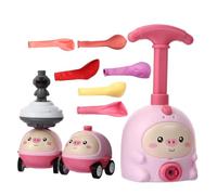 DECHOUS Éducatif Voiture à Air Abs pour Préscolaire Interaction Parent-garçon Fille Jeu Scientifique Éveil avec Voitures et Balles Coffret Cadeau