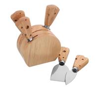 DECHOUS ensemble de couteaux à fromage spatule de fromage à poignée en grattoir ustensile à beurre épandeur de gelée accessoires de charcuterie coupe-beurre