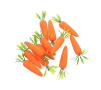 DECHOUS Ensemble De Décorations De Carottes Artificielles De Pâques 7 Cm Mini-Carottes Artificielles pour Arbres Fournitures Dartisanat Jouets De Légumes Réalistes