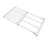 DECHOUS Étagère de Tension Extensible Organisateur Pratique pour Armoire en Plastique et Acier Carbone pour Vêtements et Draps, pour Placards Cuisine ou Salle de Bain