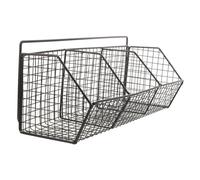 DECHOUS Étagère Murale De Rangement pour Cuisine Éponges Torchons Panier Dégouttage Étagère Murale