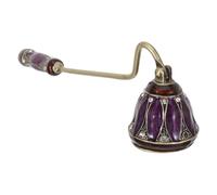 DECHOUS Éteignoir à Bougie Vintage en Métal Long Manche - Outil Coupe-Flammes pour Éteindre Mèches - Accessoire Décoratif pour Bougies Parfumées Chauffe-Plat et Cierge - Usage Maison et