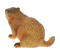 DECHOUS Figurine De Marmotte Marche Modèle De Marmotte Statue De Ornement De Décoration De Bureau Jouet Éducatif