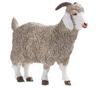 DECHOUS Figurine Mouton Simulée Solide Décoratif Angora Ornement Ferme pour Garçon Fille Modèle Animal Sauvage Accessoire Photo Créatif