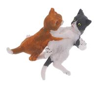 DECHOUS Figurines de Chats Miniatures Statuette de Chaton Jouant Décoration pour Micro-Paysage