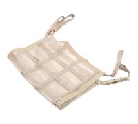DECHOUS Filet de Rangement pour Voiture Grosse Capacité en Tissu Non Tissé Beige, Gain de Place et Accès Facile pour Voyages sur Route
