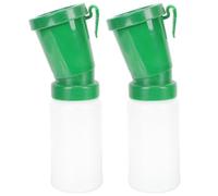 DECHOUS Gobelet de Nettoyage pour Trayons de Vache en Plastique, 2 Pièces, Léger Deux Chambres, pour L'élevage Nettoyage des Mamelles
